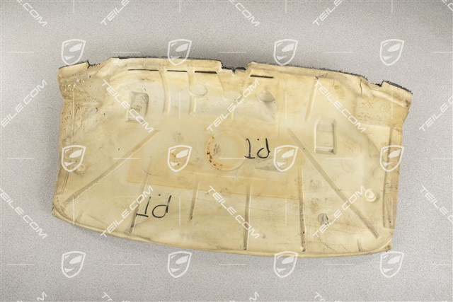 Dywan tylnej ściany / pólki, czarny, system audio ASK, Coupe, Turbo