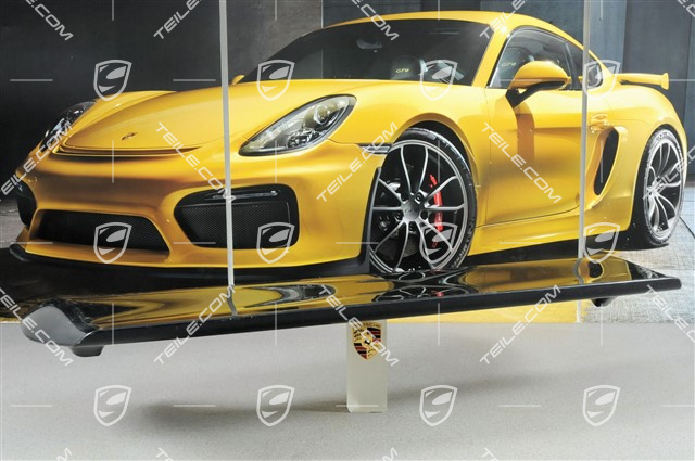 Tylny spoiler, w lakierze, uszkodzone uchwyty