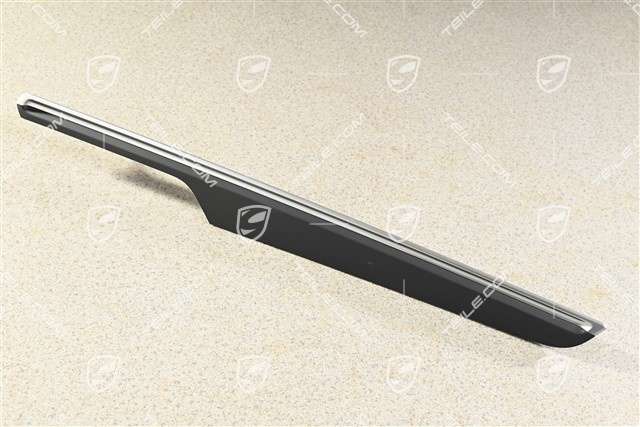 Zierleiste für Türverkleidung, hinten, Schwarz, R