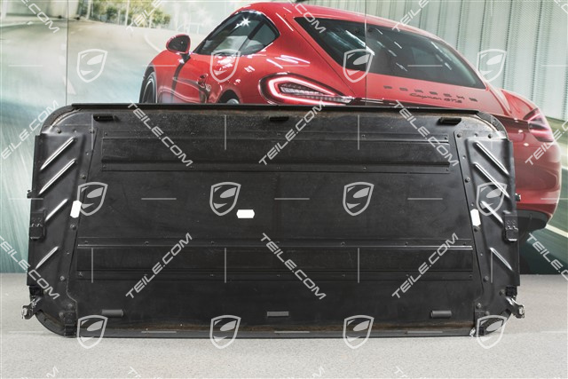 Himmelverkleidung / Schiebedach, Himmelrahmen, Leder, Schwarz