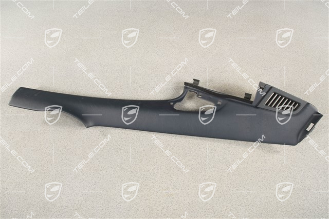 Tapicerka słupka C, Skóropodobna, Metropole blue, Coupe, L