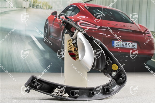 Zuziehgriff, Unterteil, Komplett, Spacegrau, L