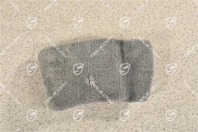 Osłona, tapicerka, szara, L