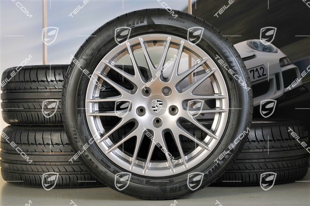 20" RS Spyder Design Sommerräder Satz, 4x Felgen 9J x 20 ET 57 + 4x Reifen 275/45 R 20 110Y XL, mit RDK