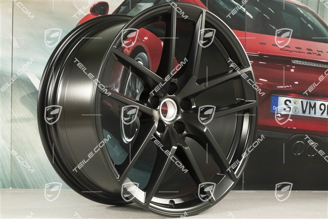 20" Felge "Macan S" 10J x 20 ET19, in Schwarz seidenmatt