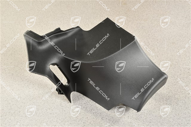 Tapicerka słupka-C, Czarna, R