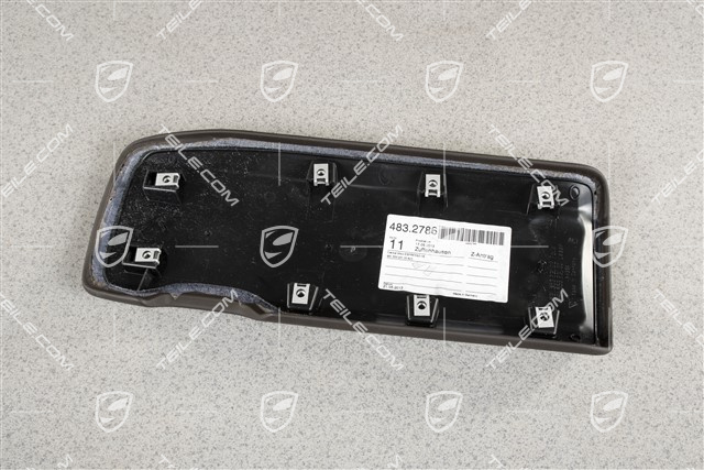 Armlehne/ Mittelkonsole, Deckel / Blende, Leder, Espresso