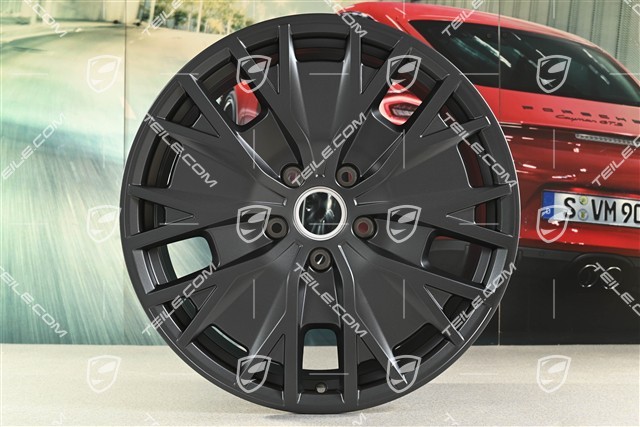 20" Felga Taycan Turbo S Aero Design, 9J x 20 ET54, antracytowy szary