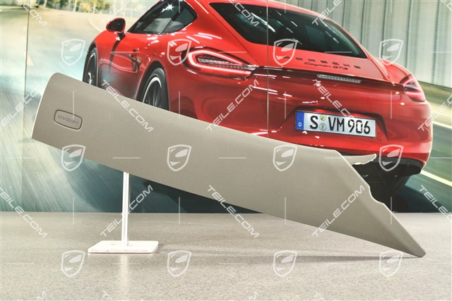 Górna część słupka A, materiał Platinum Grey, R