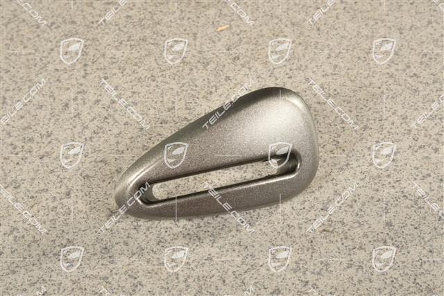 Sportsitz, Rosette für Betaetigungsknopf / Kippgriff für die Rückenlehne, Vulkangrau, R