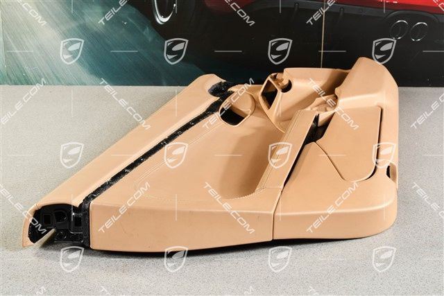 Türverkleidung, Leder, Bose, Luxorbeige, Ohne Zierblende, L