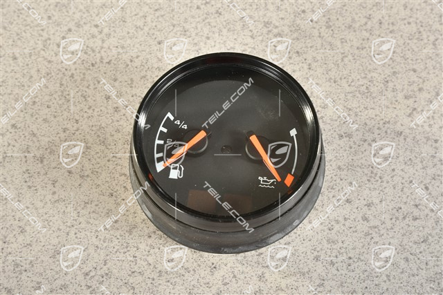 Combination instrument cluster - oil and fuel gauge