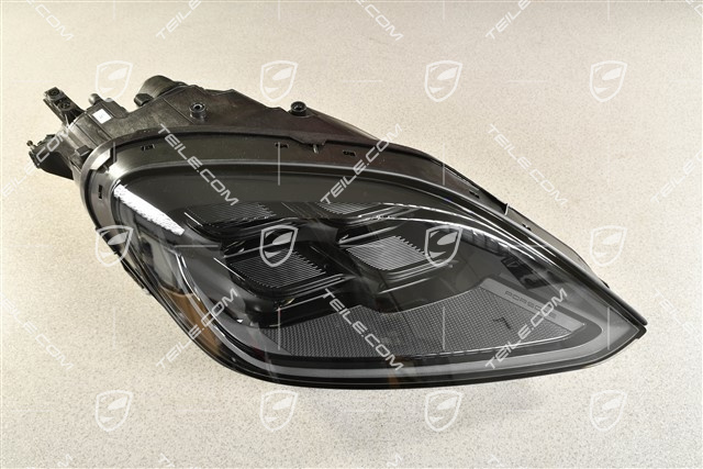 LED Scheinwerfer mit variabler Lichtverteilung, abgedunkelt, R