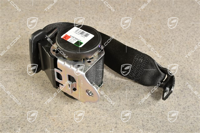 Cabrio/Targa, Sicherheitsgurt, Hinten, Schwarz, L