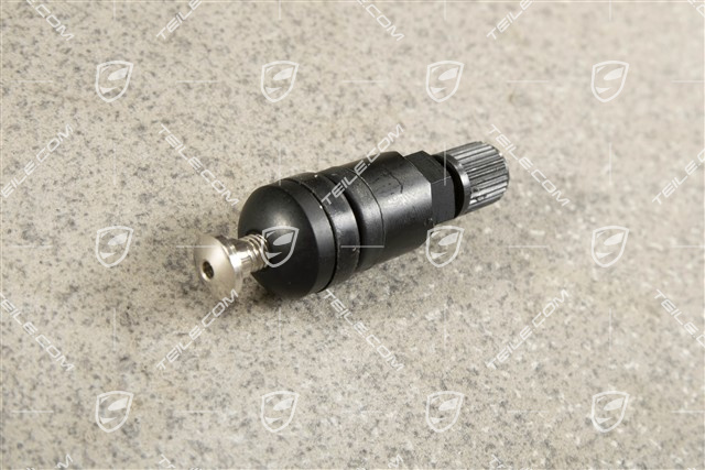 Ventil, für RDK (Reifendruck-Kontrolle), schwarz matt