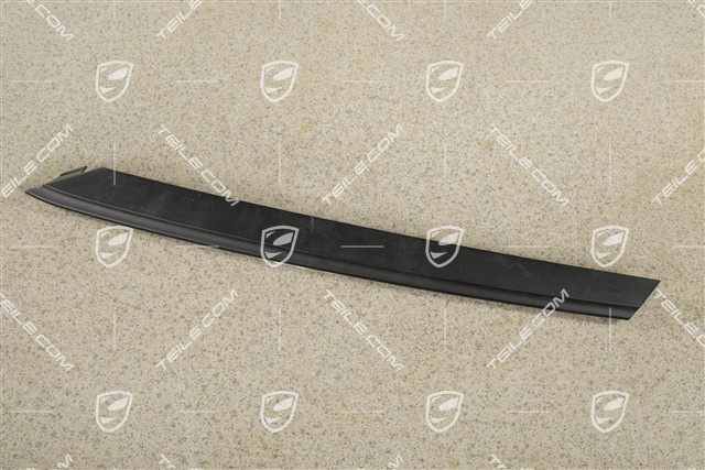 Front bumper disc / trim, Sport Design Package, middle, Black matt, L