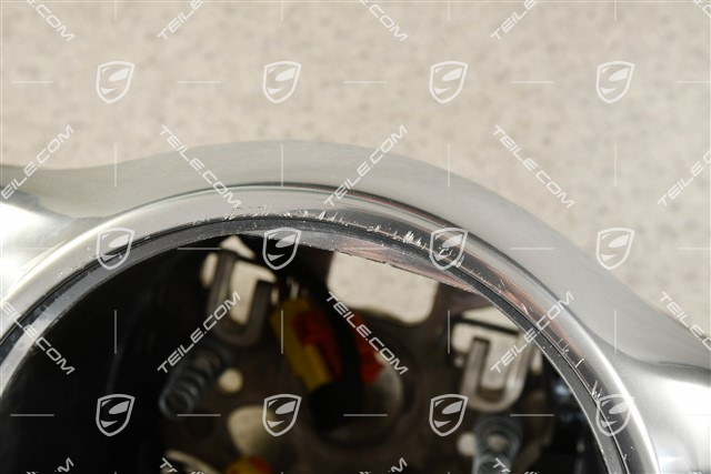 Sportlenkrad, GT3, Alcantara, PDK-Getriebe, Schwarz/Platingrau, leichte Gebrauchspuren