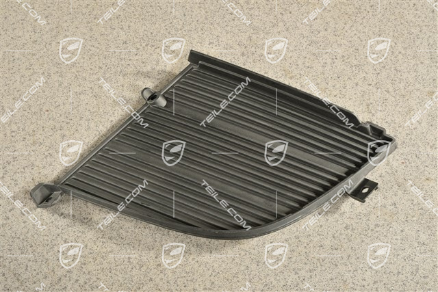 Trim cover / grille for retaining frame, lateral, L