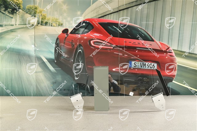 Szyba boczna drzwi przednich, R