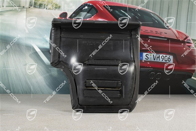 Siedzenia tylne, siedzisko, Coupe/Targa, Skóropodobne, Czarne, R