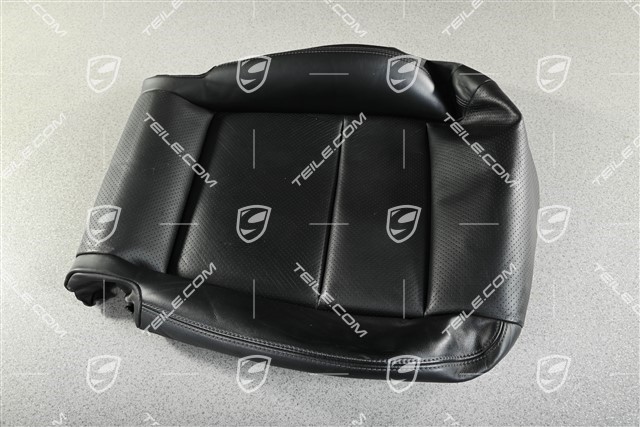 Seat Cushion Leather Black, Sports seat, 4 way adjustment, R