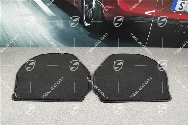 Fußmattensatz, schwarz, 2-Teile, Hinten