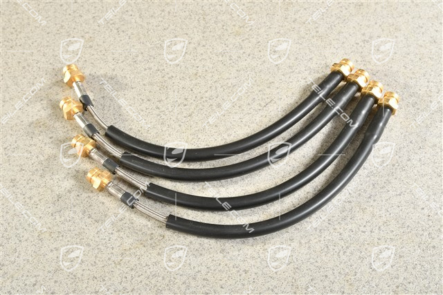 Geflochtener Bremsschlauch aus Edelstahl