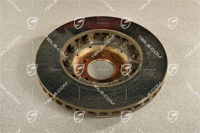 Brake disc, PCCB, 19-inch, yellow calliper, R