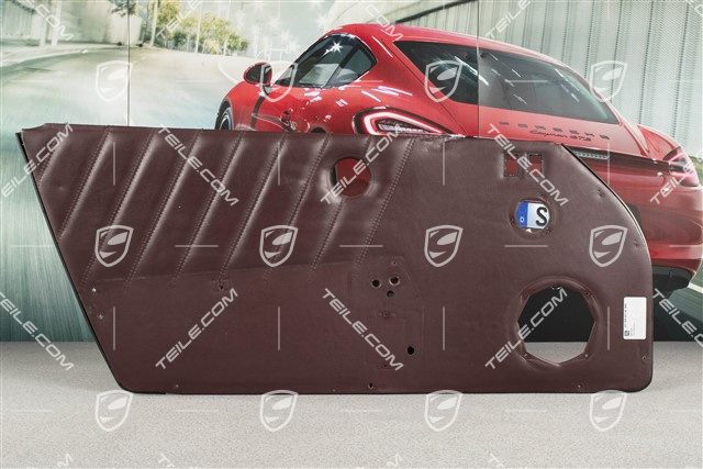 Tapicerka drzwi, skóropodobna, wine red, L