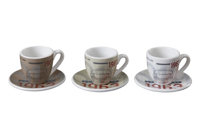 Porsche espresso cups Set - Classic Collection - Limited Edition