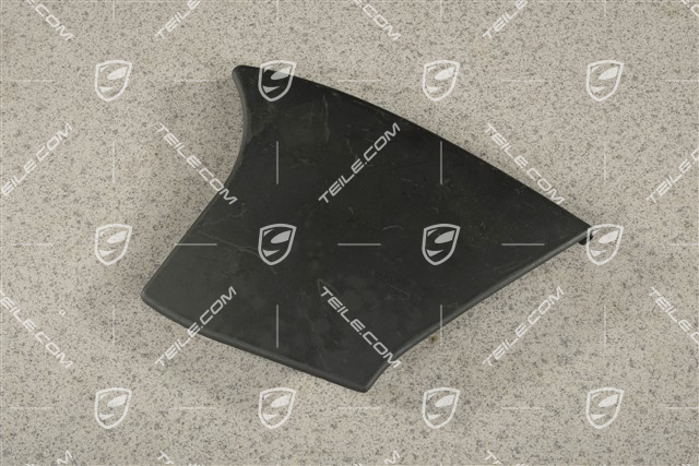 Osłona boczna tunelu środkowego, czarna, Cabrio, R