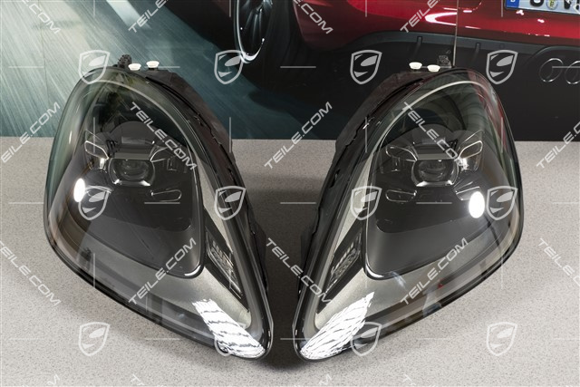 LED reflektory, przyciemniony, zawiera PDLS Plus, zestaw, L+R