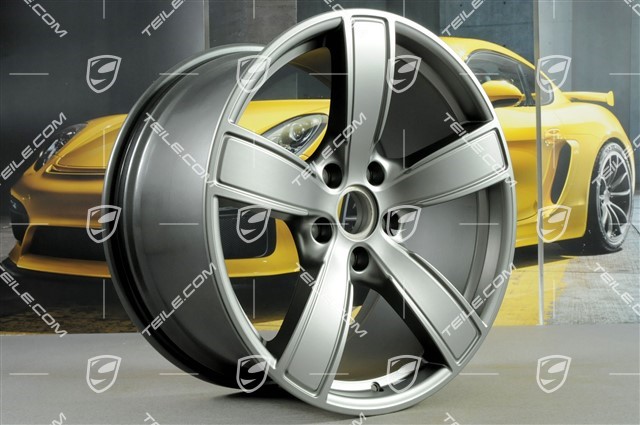 20" Felge Carrera Sport, 10,5J x 20 ET47, Platinum satinmatt