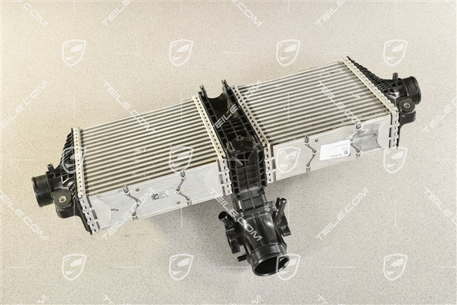Turbo, Charge air cooling system Intercooler