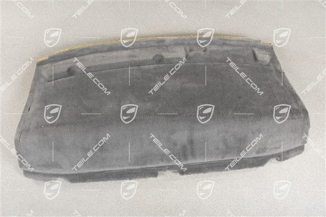 Dywan tylnej ściany / pólki, Stone grey, system audio ASK, Coupe