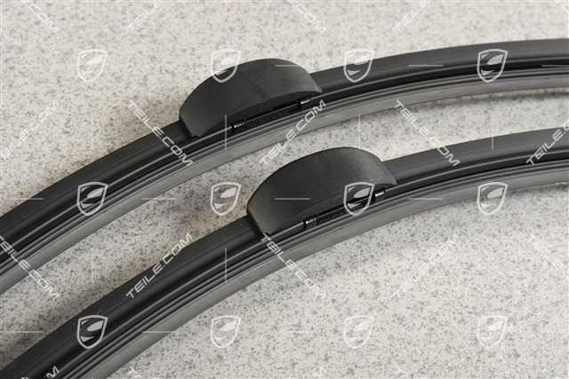 Wiper blade set, front