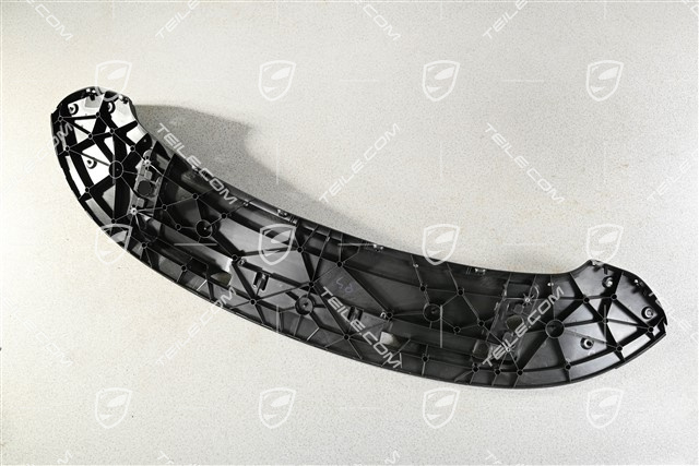 Targa / Cabrio, Rear lid, spoiler, bottom half, Black matte