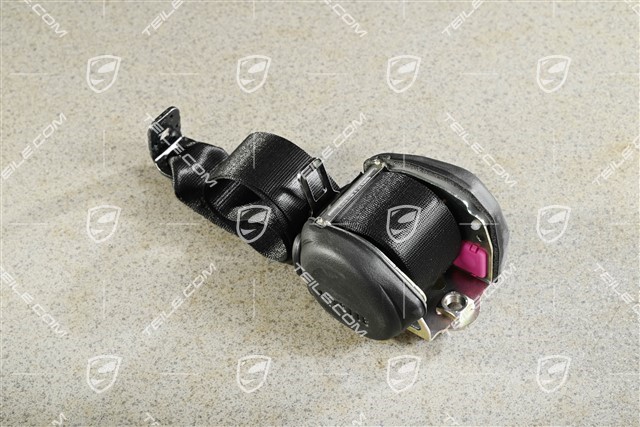 Targa / Cabrio, Sicherheitsgurt, hinten, Schwarz, USA, L