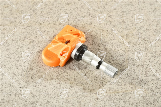 Czujnik ciśnienia koła, 433 MHz ze srebrnym wentylem