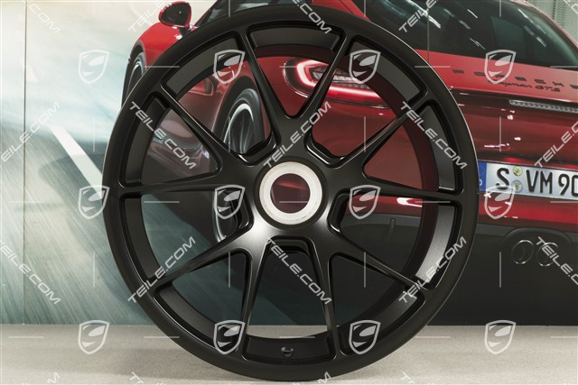 18" Felge GT3 CUP, 12J x 18 ET53, schwarz seidenmatt