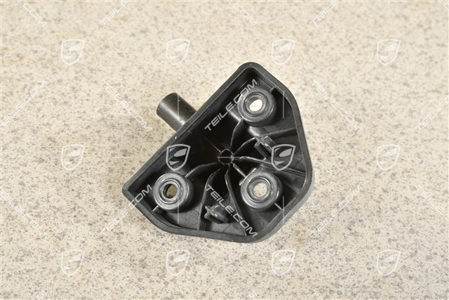 Lagerbock / Scharnier, Coupe, Kofferraumabdeckung / Rollo, Schwarz, L