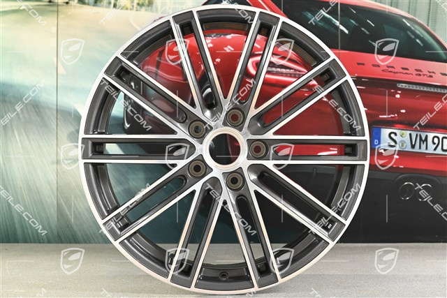 20" felga 911 Turbo IV, 8,5J x 20 ET49, Titan