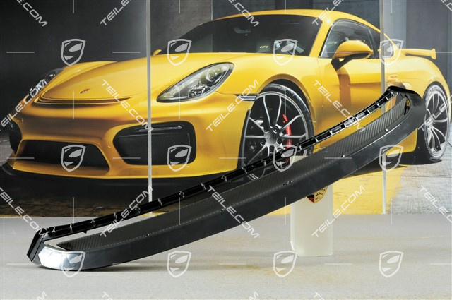 Blenda wlotu powietrza + mocowanie, Carbon