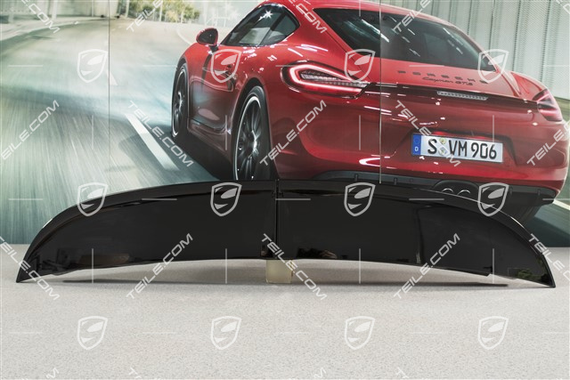 Heckspoiler Oberteil, Turbo/Turbo S/4GTS, schwarz