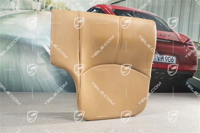 Notsitzkissen, Coupe/Targa, Leder, Sandbeige, L
