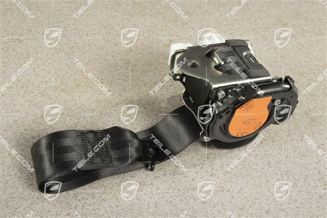 Pas bezpieczeństwa, tylny, Czarny, L