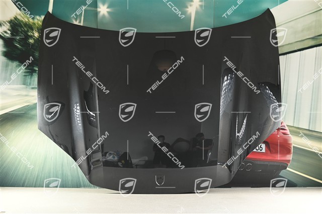Front bonnet / engine cover, slightly damaged