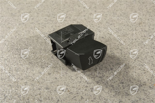 Tailgate closing switch, Black matte