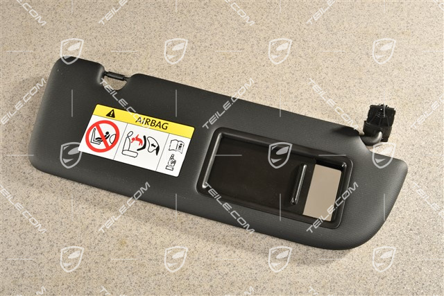 Coupe, Sonnenblende, Schwarz, R