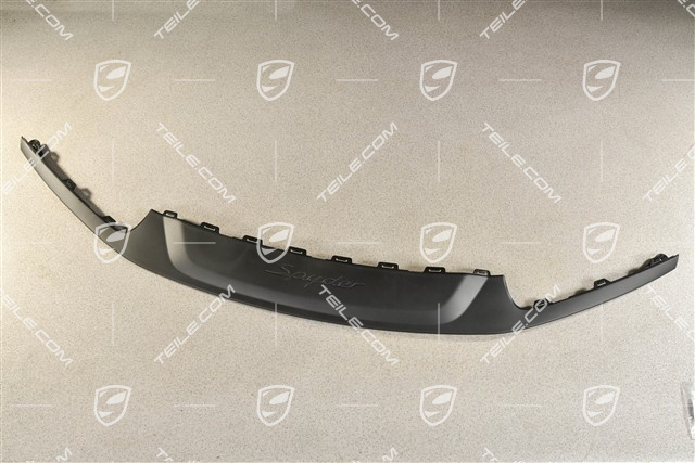 Spyder, Dokładka / spoiler przedniego zderzaka, czarna satyna